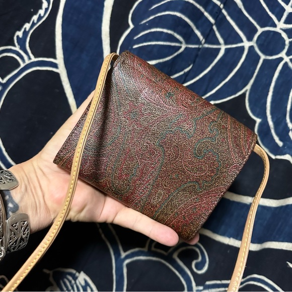 Vintage Etro wallet / crossbody - Picture 8 of 9